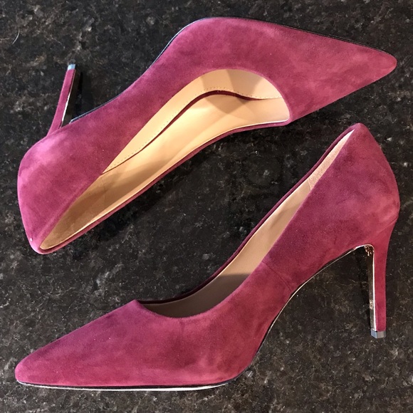 New Tory Burch Elana Suede 85mm Pump, Heels - Picture 6 of 16